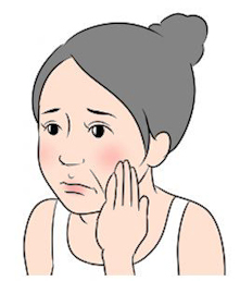肌荒れに注意